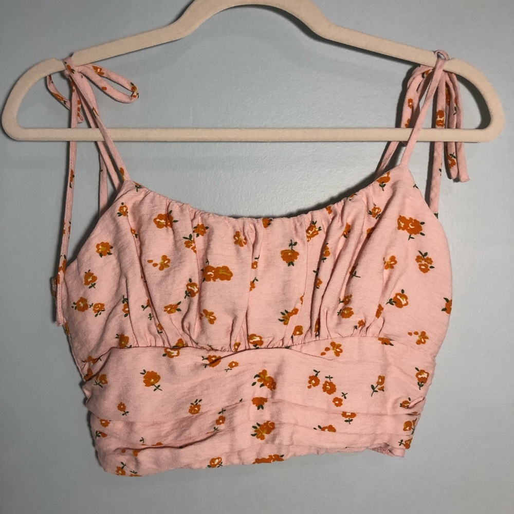 Floral Crop Top